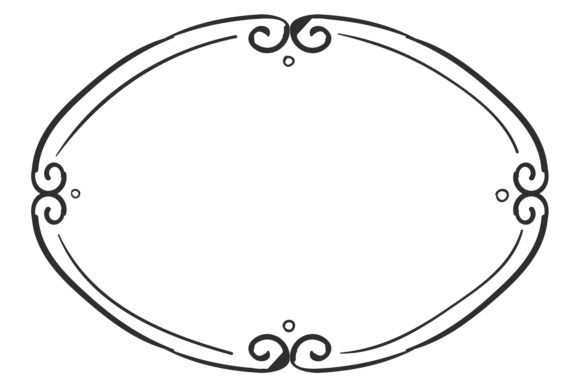 A White Frame with a Black Border: Graphics & Illustrations