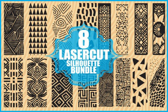 Geometric Cutout Silhouette Bundle: Graphics & Illustrations for Local Branding