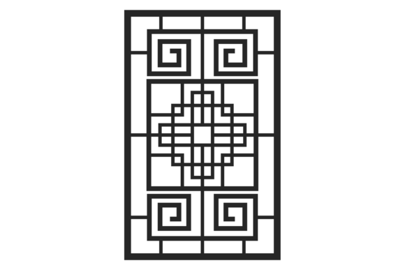 Geometric Mosaic in Traditional Korean S