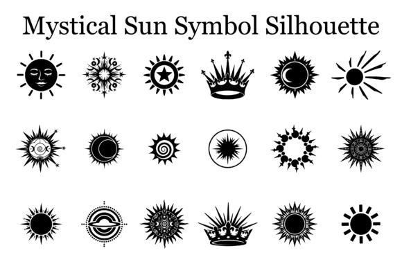 Mystic Solar Element Design Bundle: Graphics & Illustrations