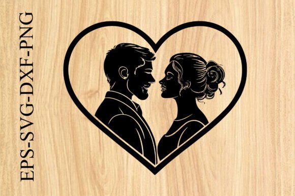 Valentine Hearts and Love Black Icon Graphics & Illustrations